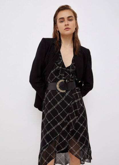 VESTIDO LIU JO CUADROS - Imagen 4
