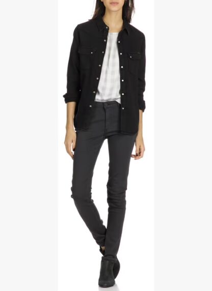CAMISA  ACQUAVERDE NEGRA - Imagen 2