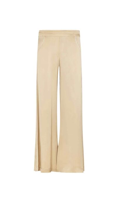 PANTALÓN AKEP BEIGE RASO - Imagen 2