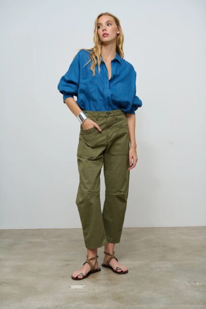 PANTALÓN BH BRUNA KAKHI - Imagen 3