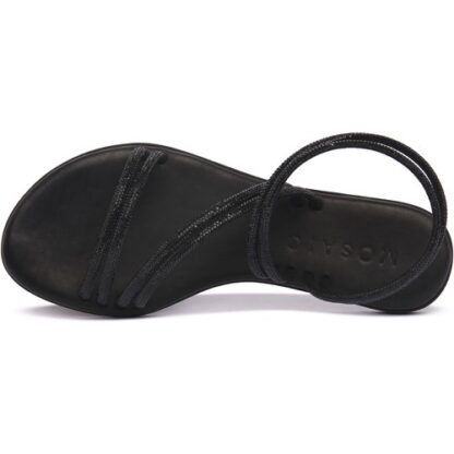 SANDALIA STRASS NEGRA - Imagen 3