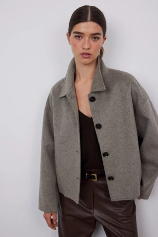 CHAQUETA BAD HABITS OLIVIA GRIS