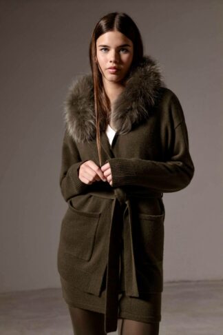 CHAQUETA CASIlDA&JIMENA CINTURÓN KAKHI