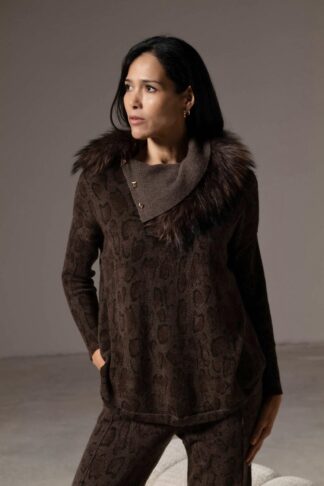 JERSEY CASILDA&JIMENA SNAKE PRINT