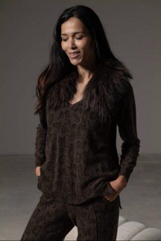 JERSEY CASILDA&JIMENA PICO SNAKE PRINT