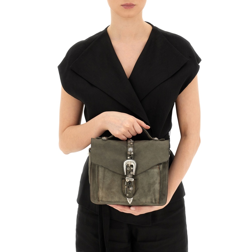 BOLSO CAMPOMAGGI GRIS - Imagen 4