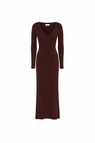 VESTIDO AKEP MARRON